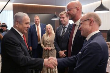 netanyahu swedish delegation