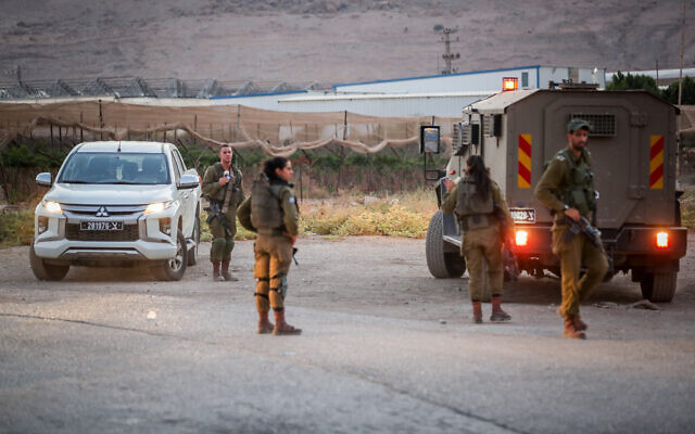 Police officer injured in Jordan Valley shootout with Palestinian terrorist