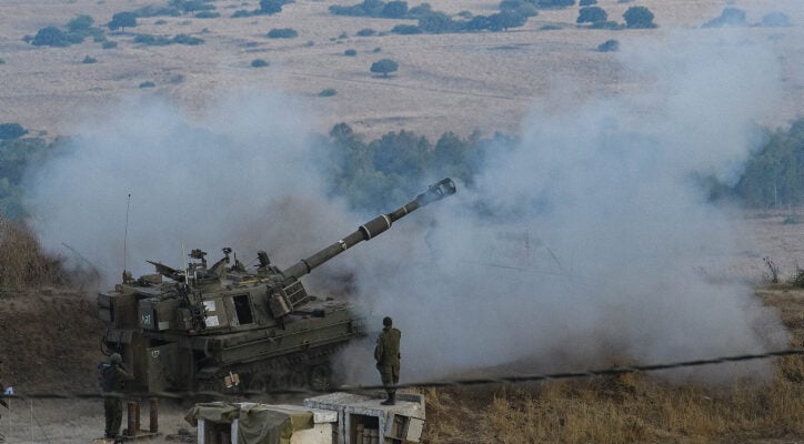 Anti-tank missile from Lebanon wounds two Israelis