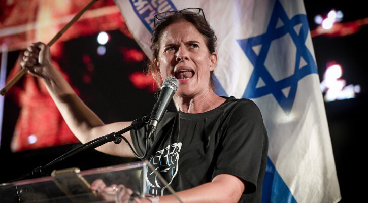 Left-wing activist calls Israeli right ‘Jewish Nazis’