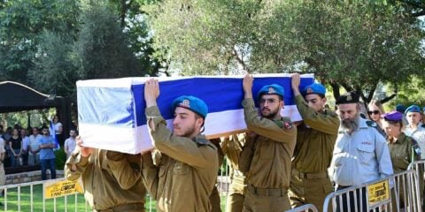 lone soldier funeral