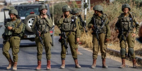 Shooting attack IDF