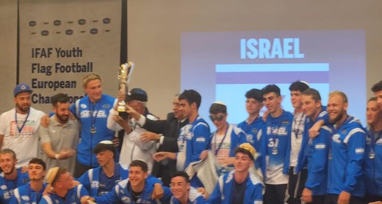 Israeli flag football teams compete in Finland for 2028 Olympics slot