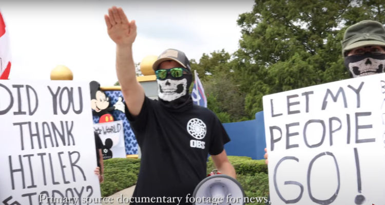 Florida lawmaker mocks neo-Nazi ‘losers’ at Disney World demonstration