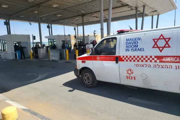 Qalandiya Ramming Attack