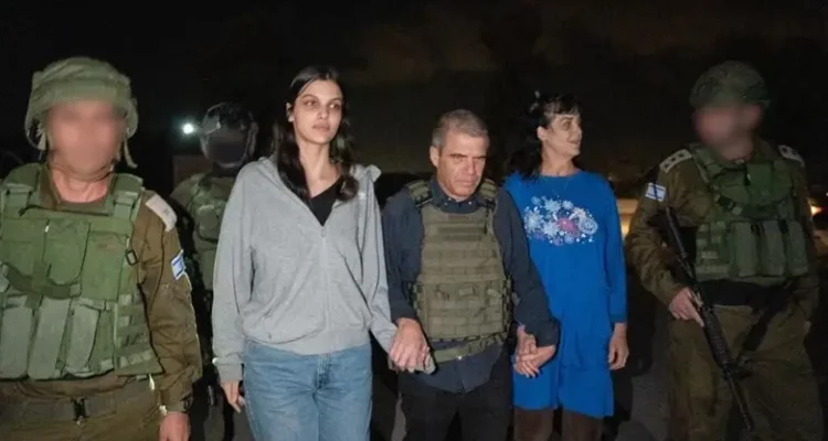 Two Israeli-American captives released from Hamas captivity