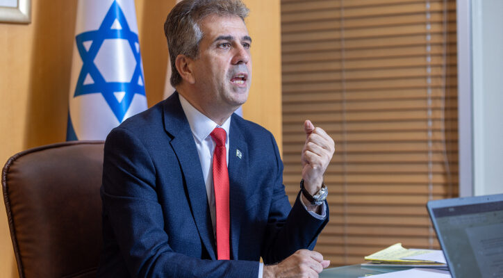 Foreign Minister: When war is over, Hamas will be gone and Gaza itself will shrink