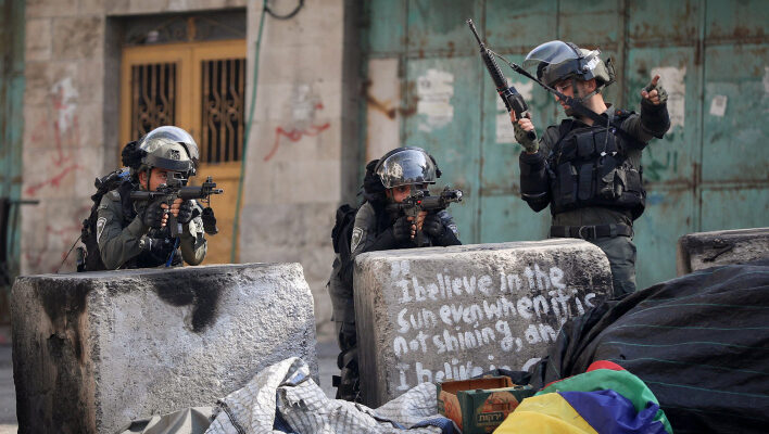 Terrorist driving tractor breaks through barricade outside Hebron’s Jewish community