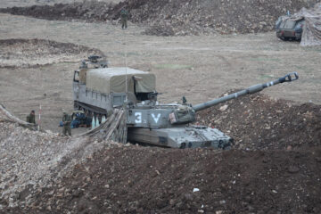 IDF artillery Lebanon