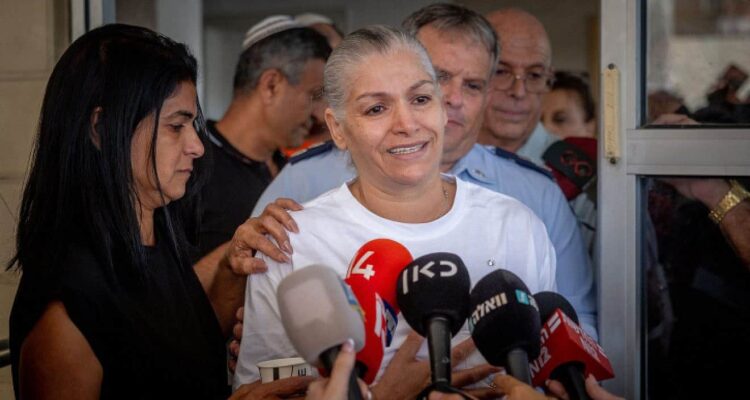 Mother of freed Israeli hostage: Thank God and the IDF