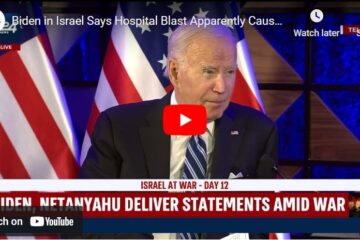 Biden talking in Israel