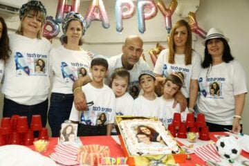 family of hostage celebrates his 9th birthday