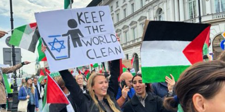 PURE EVIL: What we’re seeing are not just protests against Israel
