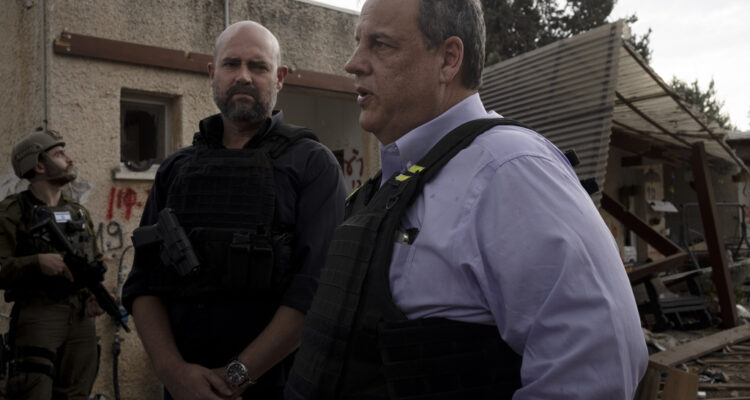 ‘The US must stand with Israel’ – Chris Christie visits scene of Hamas massacre