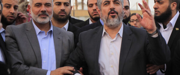 Khaled Mashal and Ismail Haniyeh