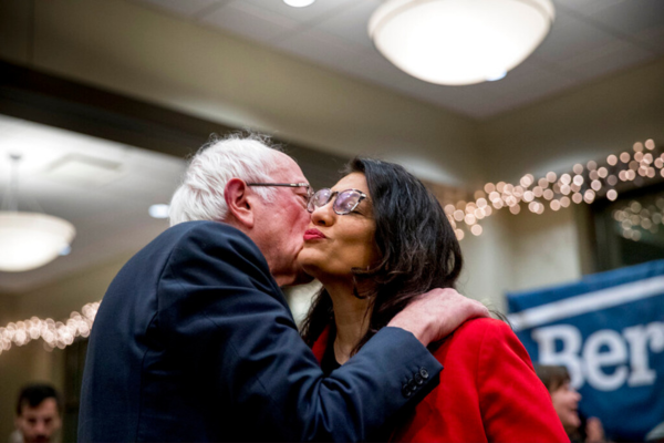 Sanders, Tlaib