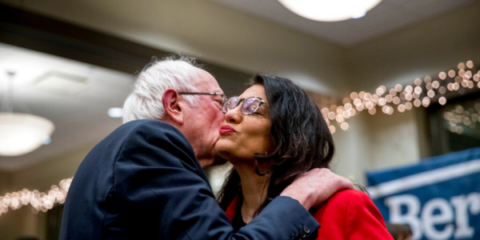 Sanders, Tlaib