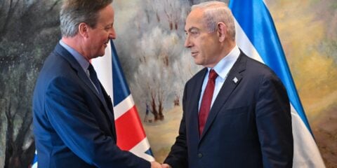 David Cameron Netanyahu