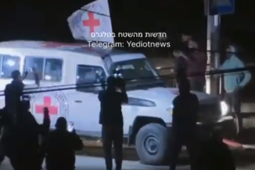 red cross hostages