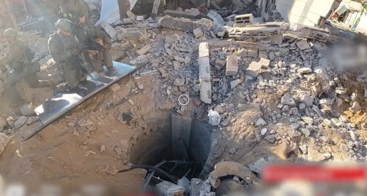 Tunnels underneath Shifa Hospital destroyed by IDF