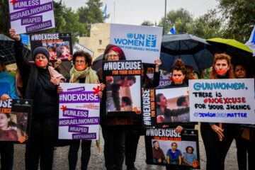 Protest against UN Women