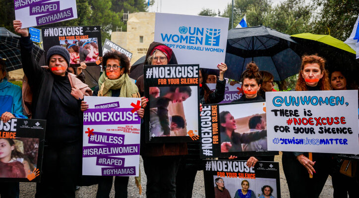 Believe all women … except for Israeli Oct. 7 survivors