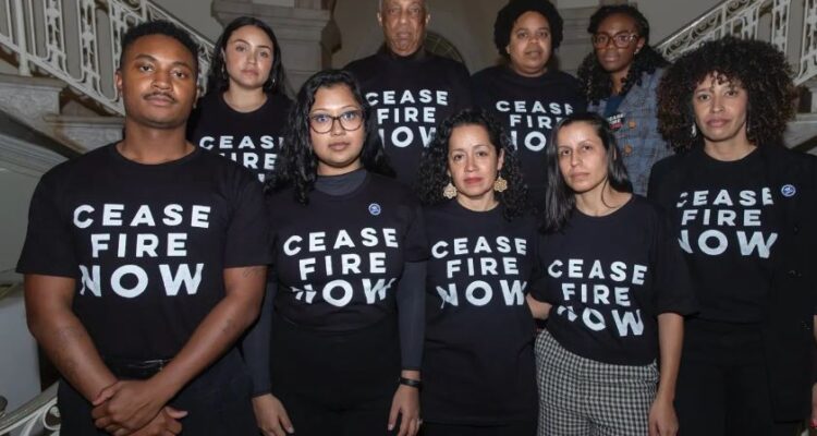 Anti-Israel NYC council members ripped for ‘Ceasefire Now’ shirts
