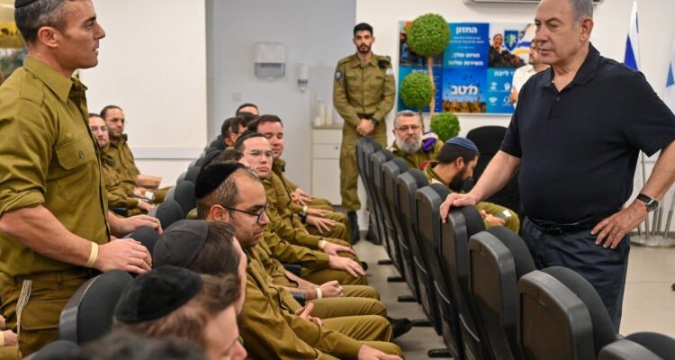 Netanyahu to Ultra-Orthodox Recruits: ‘Together, with God’s help, we will wipe out Hamas’