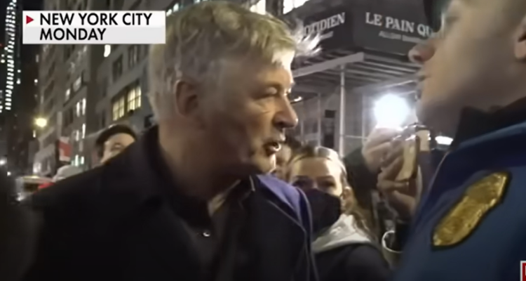 Alec Baldwin accosted by hostile pro-Palestinian protestors in New York City