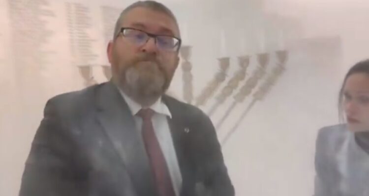 Doctor injured while attempting to stop anti-Semitic Polish MP from extinguishing Hanukkah menorah shares experience