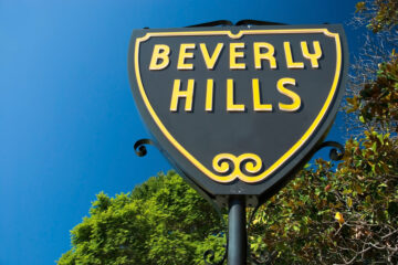Beverly Hills Sign in Los Angeles