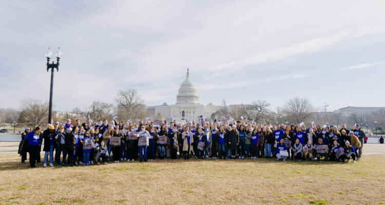 Christian students march in Washington calling for release of Israeli hostages