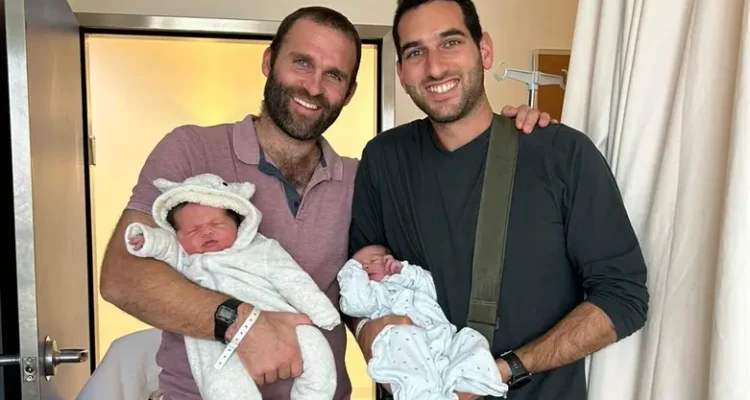 IDF reservists reunited as wives give birth in same maternity ward room
