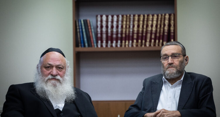 Ultra-orthodox knesset members debate gov’t responsibility for hostages