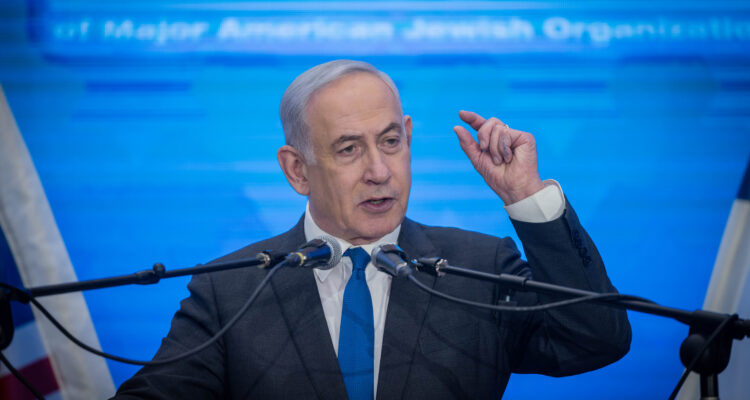 Netanyahu tells US Jewish leaders ‘We have to finish the job’ of eliminating Hamas
