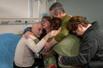 Fernando Marman and Louis Har Reuniting with their Families