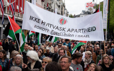 norway palestinian protests