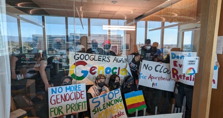Google fires 28 anti-Israel protestors who staged sit-in at headquarters