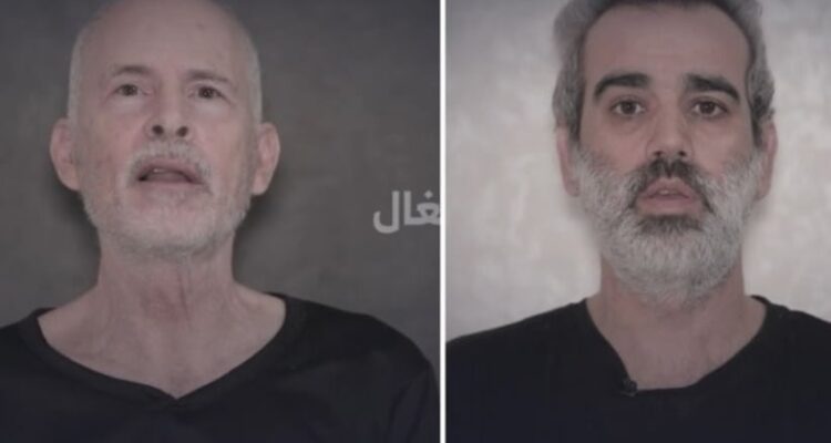 Hamas releases video of two more hostages during Passover