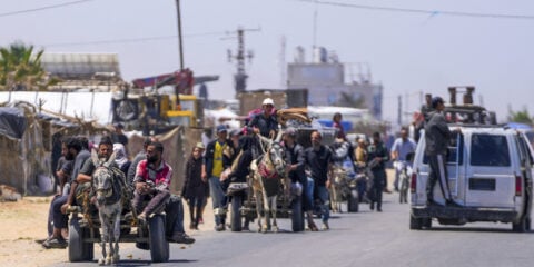 Rafah refugees