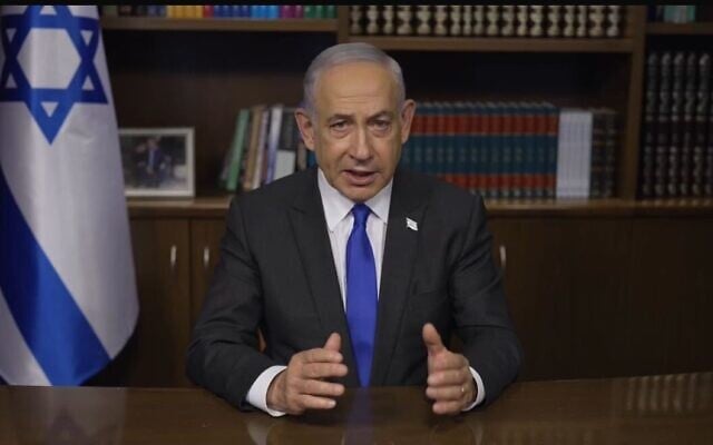‘Israel will not consent to Palestinian terrorist state,’ Netanyahu vows