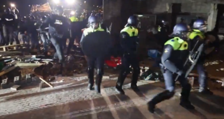 Dutch police end pro-Hamas demonstration at Amsterdam University