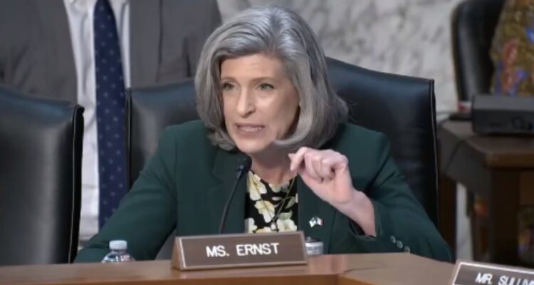 Ernst blasts Biden’s ‘ironclad’ commitment to Israel as ‘a bunch of bull’
