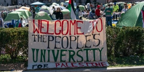 Columbia pro-Hamas encampment