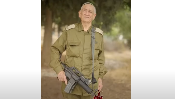 96-year-old former Lehi fighter promoted to Command Sergeant Major by IDF
