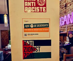 Anti-Zionist restaurant