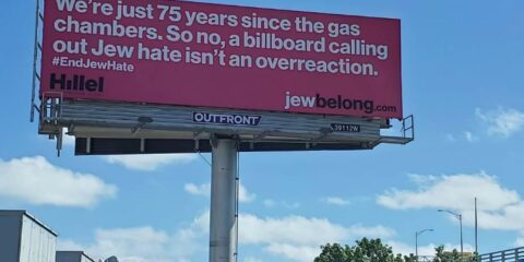 JewBelong billboard