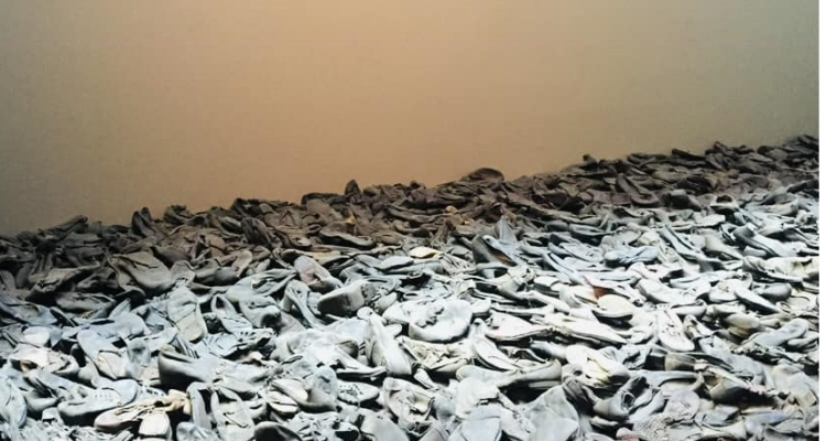 Conservation effort saves shoes of children killed at Auschwitz