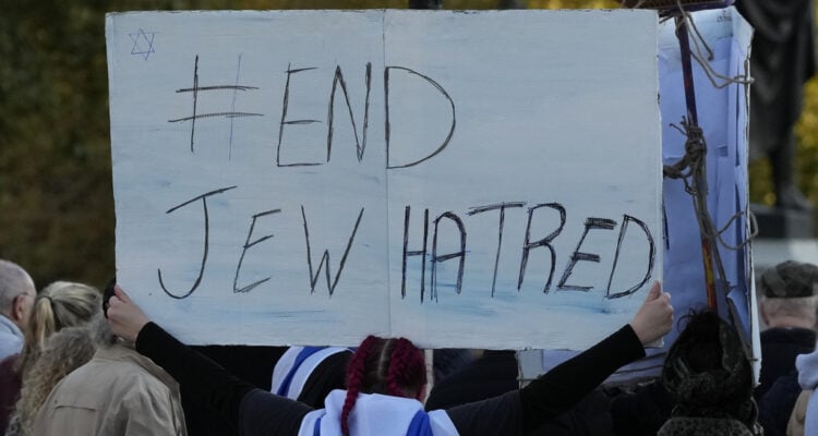 EU poll shows 96% of Jews have experienced antisemitism