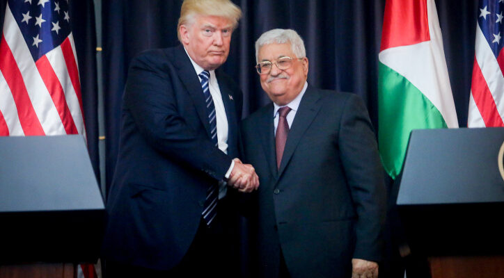 Trump reveals letter he received from Palestinian Authority chief